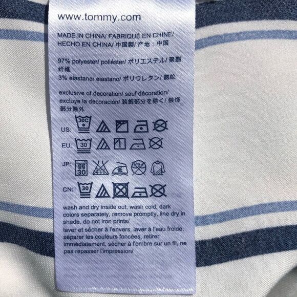 TOMMY HILFIGER striped sleeveless top - Picture 9 of 9